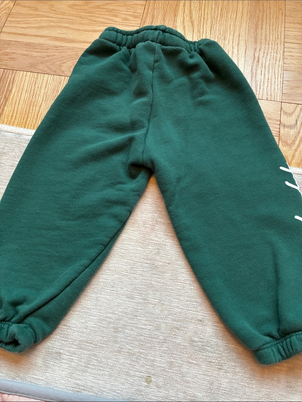 Zara Kids Lightning McQueen Cars Green Sweatpants Size 3 - Picture 4 of 5